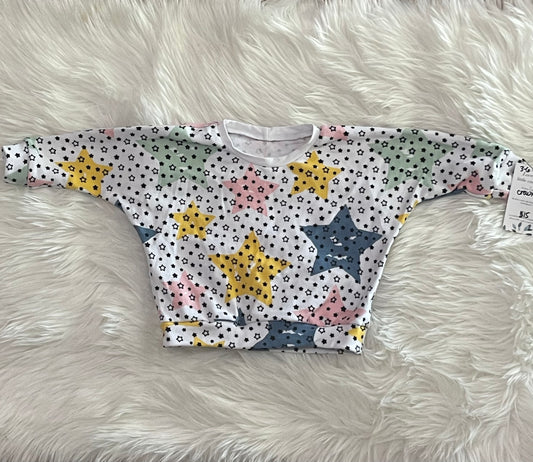 Star slouchy sweater 3-6m