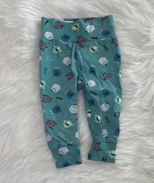 3-6m little monster leggings