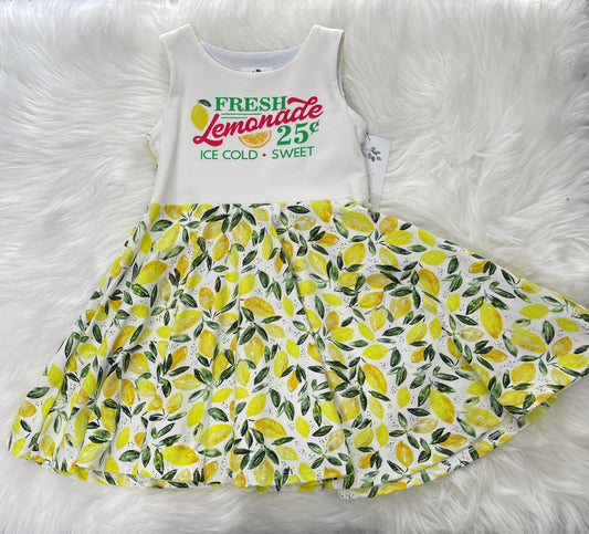 Lemonade twirl dress